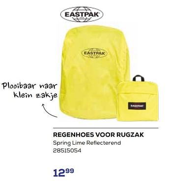 Aanbiedingen Regenhoes voor rugzak - Eastpak - Geldig van 01/08/2023 tot 13/09/2023 bij Supra Bazar