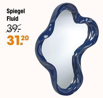 Aanbiedingen Spiegel fluid - Huismerk - Kwantum - Geldig van 21/08/2023 tot 03/09/2023 bij Kwantum