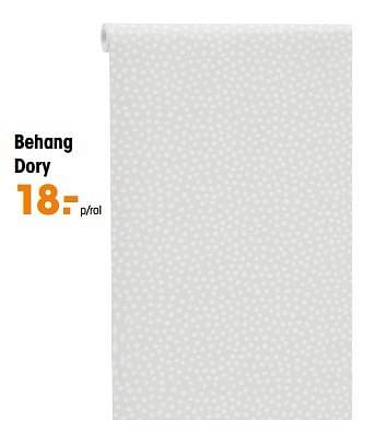 Aanbiedingen Behang dory - Huismerk - Kwantum - Geldig van 04/09/2023 tot 17/09/2023 bij Kwantum