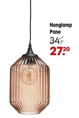 Aanbiedingen Hanglamp pane - Huismerk - Kwantum - Geldig van 04/09/2023 tot 17/09/2023 bij Kwantum