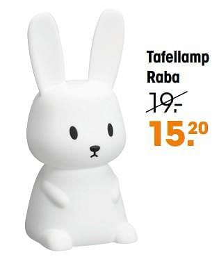 Aanbiedingen Tafellamp raba - Huismerk - Kwantum - Geldig van 04/09/2023 tot 17/09/2023 bij Kwantum