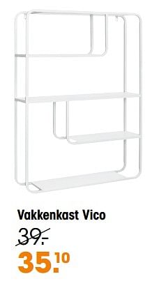 Aanbiedingen Vakkenkast vico - Huismerk - Kwantum - Geldig van 04/09/2023 tot 17/09/2023 bij Kwantum