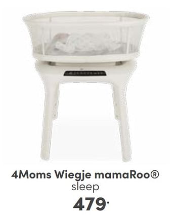 Aanbiedingen 4moms wiegje mamaroo sleep - 4Moms - Geldig van 27/08/2023 tot 02/09/2023 bij Baby & Tiener Megastore