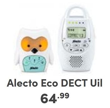 Aanbiedingen Alecto eco dect uil - Alecto - Geldig van 27/08/2023 tot 02/09/2023 bij Baby & Tiener Megastore