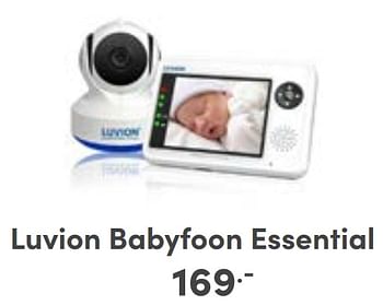 Aanbiedingen Luvion babyfoon essential - Luvion - Geldig van 27/08/2023 tot 02/09/2023 bij Baby & Tiener Megastore
