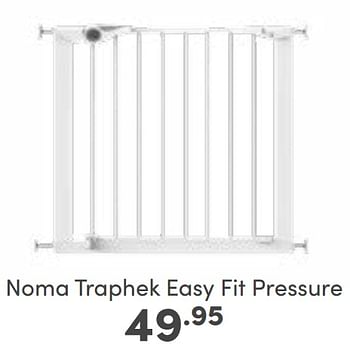 Aanbiedingen Noma traphek easy fit pressure - Noma  - Geldig van 27/08/2023 tot 02/09/2023 bij Baby & Tiener Megastore