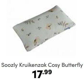 Aanbiedingen Soozly kruikenzak cosy butterfly - Soozly - Geldig van 27/08/2023 tot 02/09/2023 bij Baby & Tiener Megastore