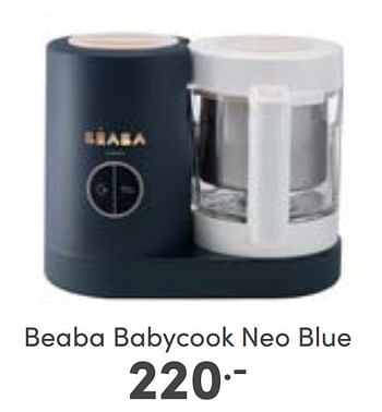 Aanbiedingen Beaba babycook neo blue - Beaba - Geldig van 27/08/2023 tot 02/09/2023 bij Baby & Tiener Megastore
