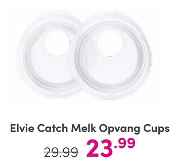 Aanbiedingen Elvie catch melk opvang cups - Elvie - Geldig van 27/08/2023 tot 02/09/2023 bij Baby & Tiener Megastore