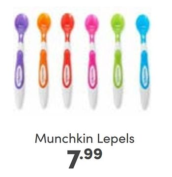 Aanbiedingen Munchkin lepels - Munchkin - Geldig van 27/08/2023 tot 02/09/2023 bij Baby & Tiener Megastore