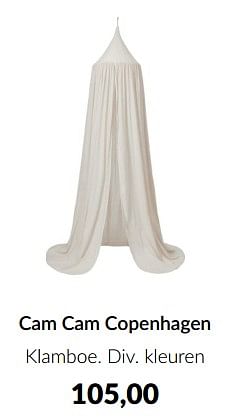 Aanbiedingen Cam cam copenhagen klamboe - Cam Cam  - Geldig van 15/08/2023 tot 18/09/2023 bij Babypark