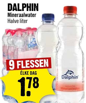 Aanbiedingen Dalphin mineraalwater - Dalphin - Geldig van 30/08/2023 tot 06/09/2023 bij Dirk III