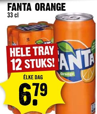 Aanbiedingen Fanta orange - Fanta - Geldig van 30/08/2023 tot 06/09/2023 bij Dirk III