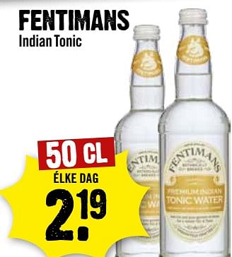 Aanbiedingen Fentimans indian tonic - Fentimans - Geldig van 30/08/2023 tot 06/09/2023 bij Dirk III