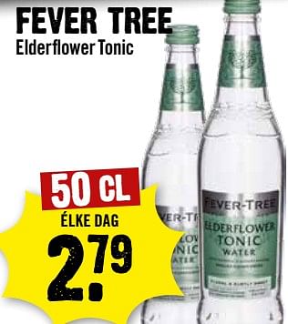 Aanbiedingen Fever tree elderflower tonic - Fever Tree - Geldig van 30/08/2023 tot 06/09/2023 bij Dirk III