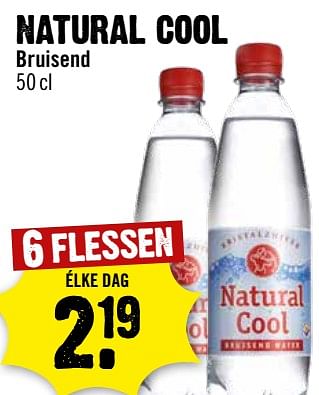Aanbiedingen Natural cool bruisend - Natural Cool - Geldig van 30/08/2023 tot 06/09/2023 bij Dirk III