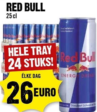 Aanbiedingen Red bull - Red Bull - Geldig van 30/08/2023 tot 06/09/2023 bij Dirk III