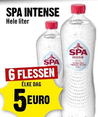 Aanbiedingen Spa intense - Spa - Geldig van 30/08/2023 tot 06/09/2023 bij Dirk III