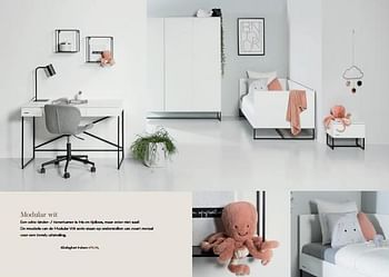 Aanbiedingen Modular wit kledingkast 3-deurs - Huismerk - Babypark - Geldig van 15/08/2023 tot 18/09/2023 bij Babypark