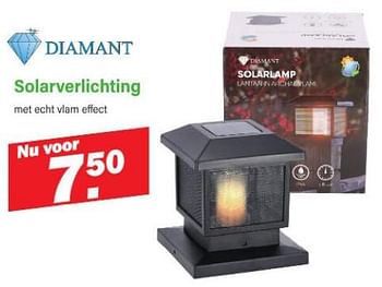 Aanbiedingen Solarverlichting - Diamant - Geldig van 28/08/2023 tot 16/09/2023 bij Van Cranenbroek