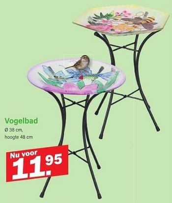 Aanbiedingen Vogelbad - Huismerk - Van Cranenbroek - Geldig van 28/08/2023 tot 16/09/2023 bij Van Cranenbroek