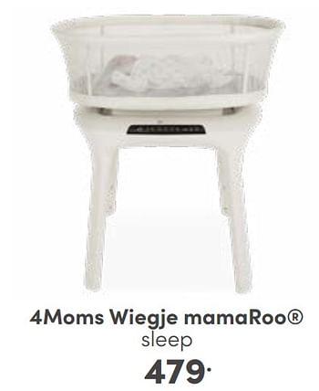 Aanbiedingen 4moms wiegje mamaroo sleep - 4Moms - Geldig van 03/09/2023 tot 09/09/2023 bij Baby & Tiener Megastore