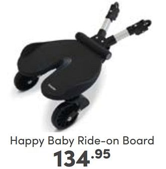 Aanbiedingen Happy baby ride-on board - Happybaby - Geldig van 03/09/2023 tot 09/09/2023 bij Baby & Tiener Megastore