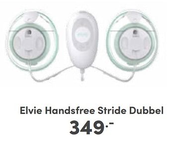 Aanbiedingen Elvie handsfree stride dubbel - Elvie - Geldig van 03/09/2023 tot 09/09/2023 bij Baby & Tiener Megastore