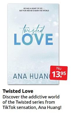 Aanbiedingen Twisted love - Huismerk - Boekenvoordeel - Geldig van 02/09/2023 tot 10/09/2023 bij Boekenvoordeel