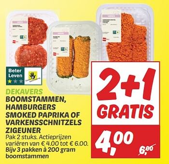 Aanbiedingen Dekavers boomstammen - Huismerk - Deka Markt - Geldig van 03/09/2023 tot 09/09/2023 bij Deka Markt