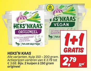 Aanbiedingen Heks’n kaas origineel - Heks'n Kaas - Geldig van 03/09/2023 tot 09/09/2023 bij Deka Markt