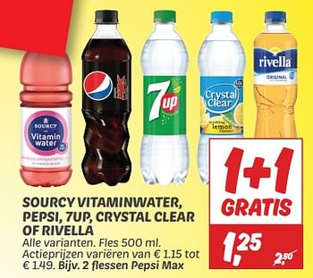 Aanbiedingen Pepsi max - Pepsi - Geldig van 03/09/2023 tot 09/09/2023 bij Deka Markt