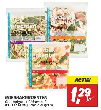 Aanbiedingen Roerbakgroenten - Huismerk - Deka Markt - Geldig van 03/09/2023 tot 09/09/2023 bij Deka Markt