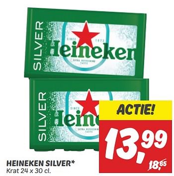 Aanbiedingen Heineken silver - Heineken - Geldig van 03/09/2023 tot 09/09/2023 bij Deka Markt