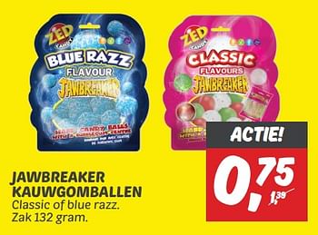 Aanbiedingen Jawbreaker kauwgomballen - Jawbreakers - Geldig van 03/09/2023 tot 09/09/2023 bij Deka Markt