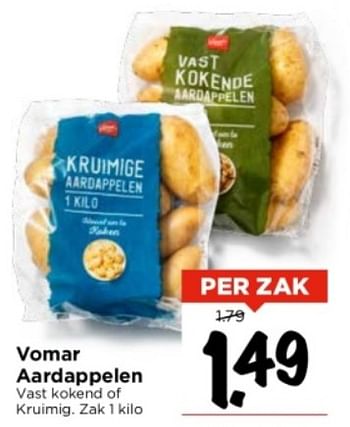 Aanbiedingen Vomar aardappelen - Huismerk Vomar - Geldig van 03/09/2023 tot 09/09/2023 bij Vomar
