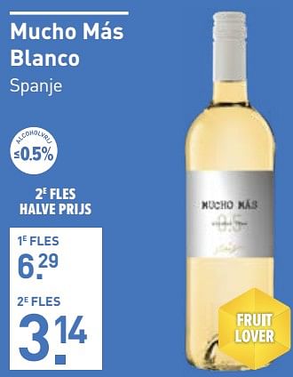 Aanbiedingen Mucho más blanco - Witte wijnen - Geldig van 28/08/2023 tot 10/09/2023 bij Gall & Gall