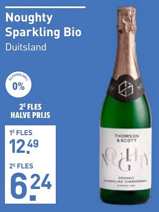 Aanbiedingen Noughty sparkling bio - Schuimwijnen - Geldig van 28/08/2023 tot 10/09/2023 bij Gall & Gall