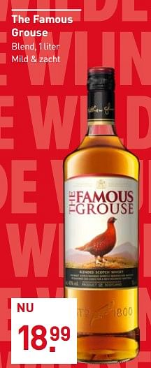 Aanbiedingen The famous grouse - The Famous Grouse - Geldig van 28/08/2023 tot 10/09/2023 bij Gall & Gall