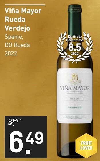 Aanbiedingen Viña mayor rueda verdejo - Witte wijnen - Geldig van 28/08/2023 tot 10/09/2023 bij Gall & Gall