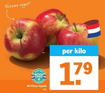 Aanbiedingen Ah elstar appels - Huismerk - Albert Heijn - Geldig van 04/09/2023 tot 10/09/2023 bij Albert Heijn