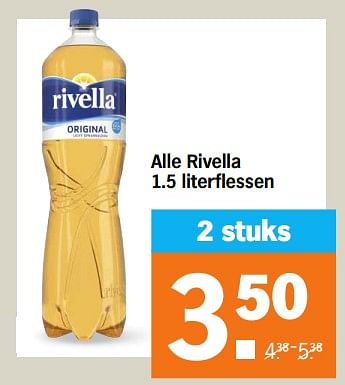 Aanbiedingen Alle rivella - Rivella - Geldig van 04/09/2023 tot 10/09/2023 bij Albert Heijn