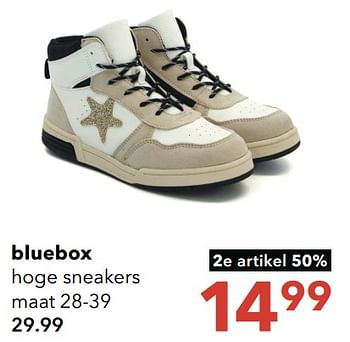 Aanbiedingen Bluebox hoge sneakers - Blue-Box - Geldig van 28/08/2023 tot 10/09/2023 bij Scapino