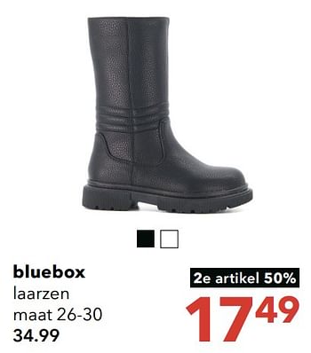 Aanbiedingen Bluebox laarzen - Blue-Box - Geldig van 28/08/2023 tot 10/09/2023 bij Scapino
