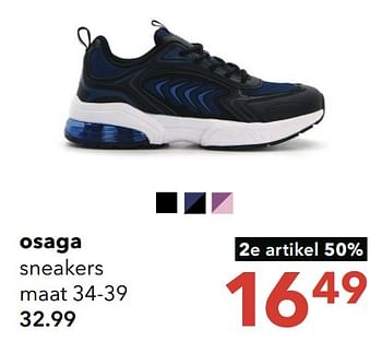 Aanbiedingen Osaga sneakers - Osaga - Geldig van 28/08/2023 tot 10/09/2023 bij Scapino