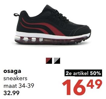 Aanbiedingen Osaga sneakers - Osaga - Geldig van 28/08/2023 tot 10/09/2023 bij Scapino
