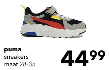 Aanbiedingen Puma sneakers - Puma - Geldig van 28/08/2023 tot 10/09/2023 bij Scapino