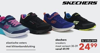 Aanbiedingen Skechers sneakers - Skechers - Geldig van 28/08/2023 tot 10/09/2023 bij Scapino