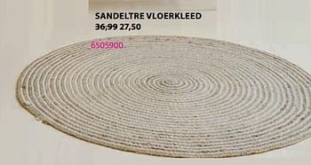 Aanbiedingen Sandeltre vloerkleed - Huismerk - Jysk - Geldig van 28/08/2023 tot 10/09/2023 bij Jysk