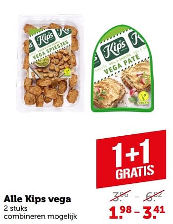 Aanbiedingen Alle kips vega - Kips - Geldig van 04/09/2023 tot 10/09/2023 bij Coop